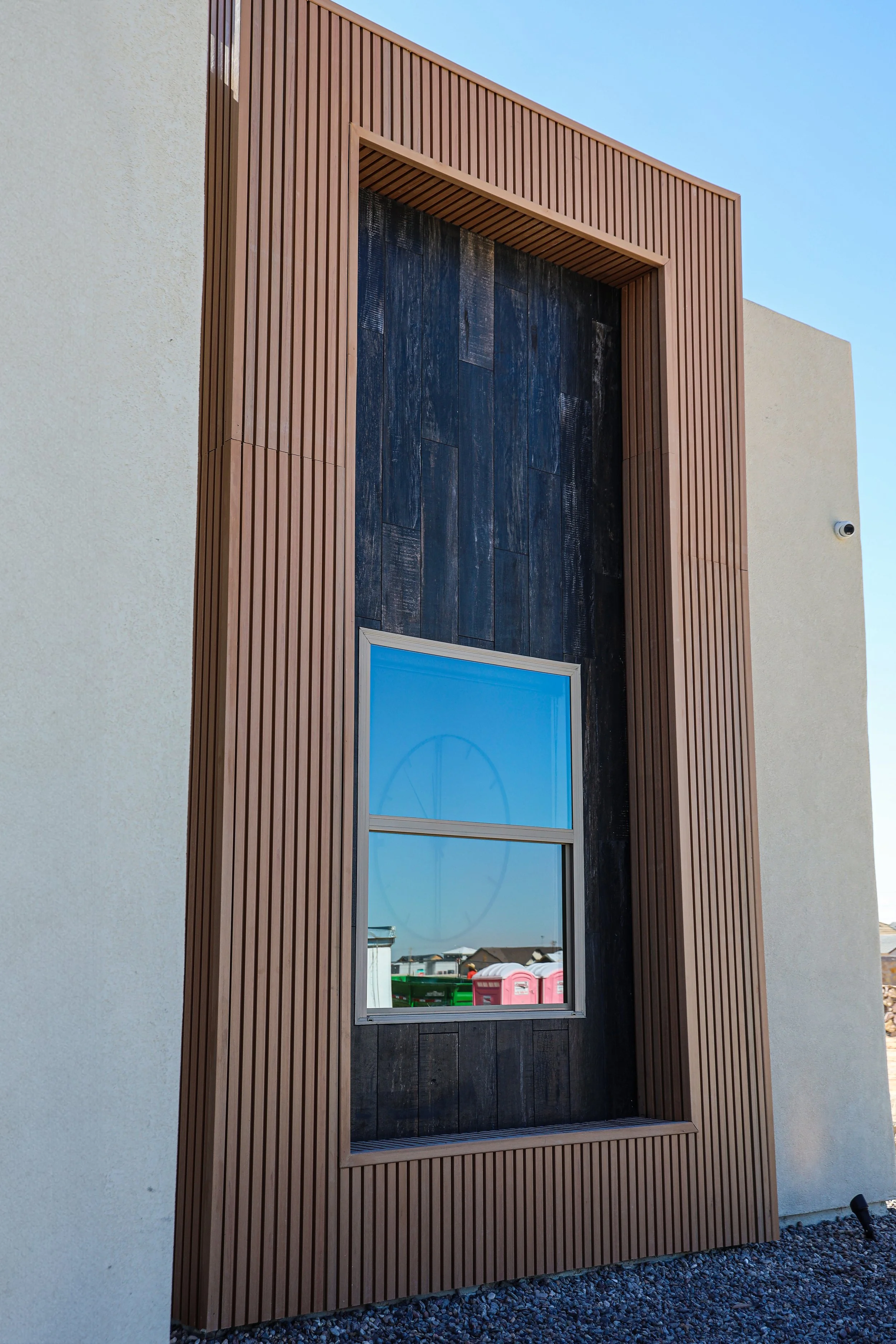 Outdoor Wall Cladding Installation
